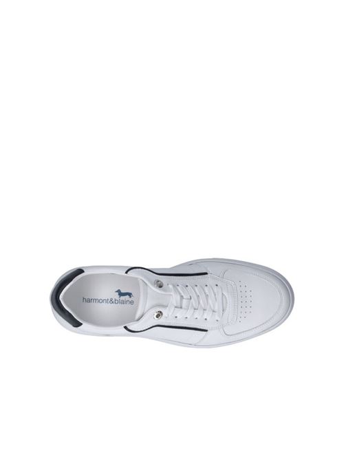 SCARPA UOMO CALF - CALF HARMONT & BLAINE | EFM241.011.6010/BIANCO-BLU